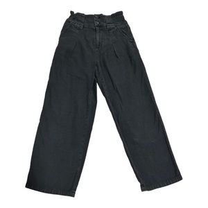 FREE PEOPLE Balloon Jeans Ultra High Rise Curved Taper SIZE 4